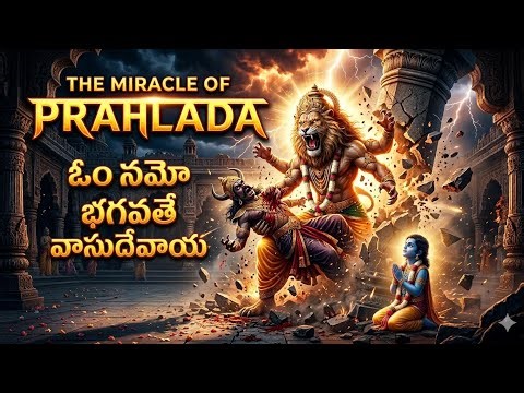 Om Namo Bhagavate Vasudevaya Song | Bhakta Prahlada Story | Lord Narasimha Avatar | Narayana Bhajan