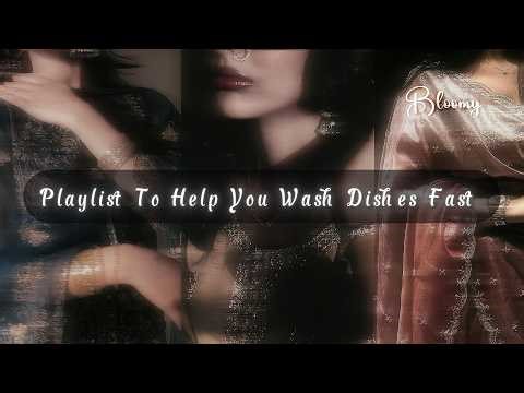 Playlist to help you wash dishes fast 😆💖#aesthetic