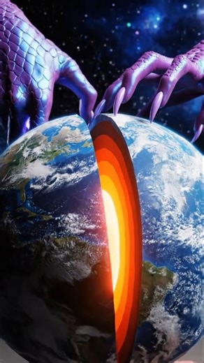 asmr cutting earth planet by alien hands #asmr