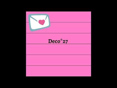 MKDR Lyrics Ft. Hatsune Miku* Deco27