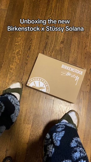 New Birkenstock x Stüssy Solana’s! #fyp #birkenstocks #stüssy | solana birkenstock