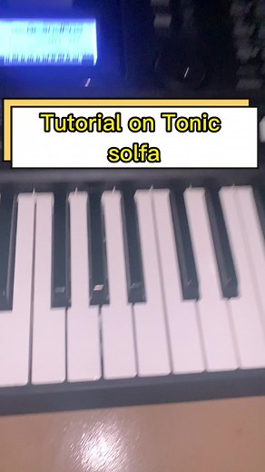Tutorial on tonic solfa #pianotok🎹 #humblekeys #tutorial #fyp