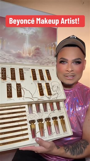 Bernardo Macias Jr on Instagram: "Beyoncé Makeup Artist sent me all his lipsticks & lip liners 🤩 @rokaelbeauty #makeup #beauty #lipstick #beyonce #fyp #lipcombo #reels #explore #rokaelbeauty"