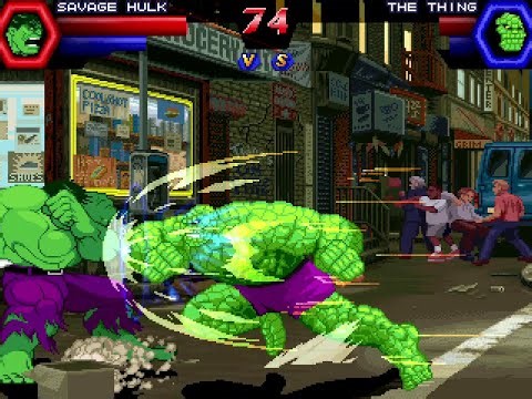 Savage Hulk vs The Thing