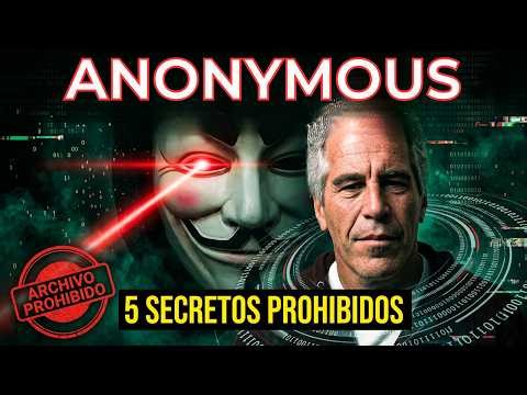 Anonymous Reveló 5 Secretos que el Gobierno Quería Borrar para Siempre 🔴👁️‍🗨️