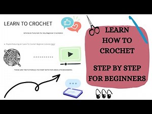 How To Start Crocheting: For Absolute Beginners | How To Crochet, DIY, Easy, Learn, Step by Step 😊