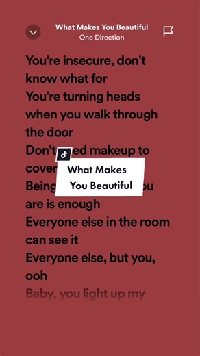 What Makes You Beautiful - One Direction (Lyrics)