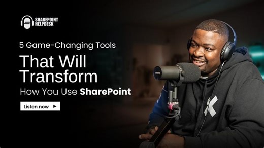 5 Game Changing Tools That Will Transform How You Use Sharepoint | Therman Trotman
