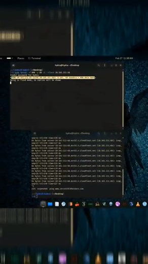 DDOS_ATTACK_PERFORM_ON_PARROT_OS___‪🤪🤪 | قناة هكر المغربي