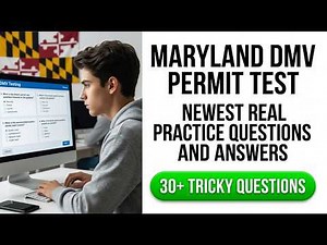 Maryland MVA Permit Test 2026 - New Real Practice Questions and Answers To Pass First Try