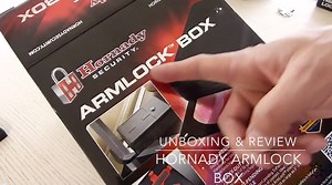 Hornady Armlock Box gun safe: Unboxing & Review (VIDEO)