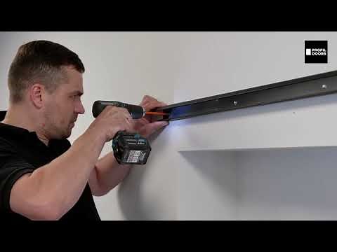 Montarea ușii glisante Profil Doors