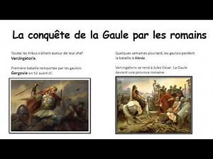 Conquêtes romaines - Romanisation – Ce2 – Antiquité – Diaporama – TBI