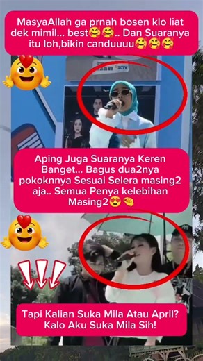 Mila Suaranya Candu sama Kaya April Karnaval SCTV! #milada7 #valenda7 #aprilda7 #lestikejora #soimah
