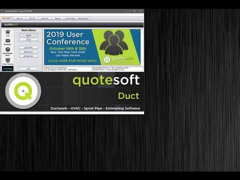QuoteSoft - Duct 4.0 - ACS Report Groups