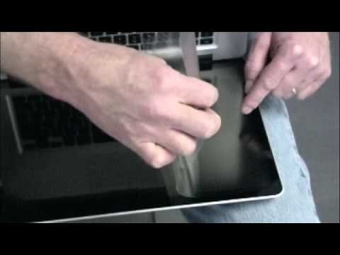 Installing ClearCal Anti-Glare Film for Glossy Displays