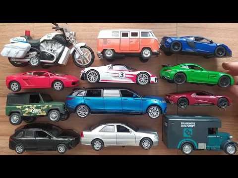 Die cast Various Metal Color Model Cars: SUV, Sports, Sedan, Offroad, Hatchback, Bike, Limousine