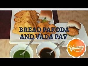 Vada pav and Bread pakoda Recipe || Bombay style Vada pav (Snacks)