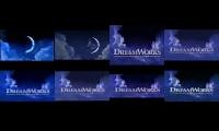 Mix of 8 videos from youtube : Dreamworks Intro At Once Part 1