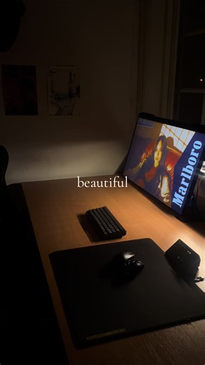 I want things to be beautiful | my setup #clean #beautiful #twch #techtok #fyp #viral #minimal #comp #malbro #ilovemygf