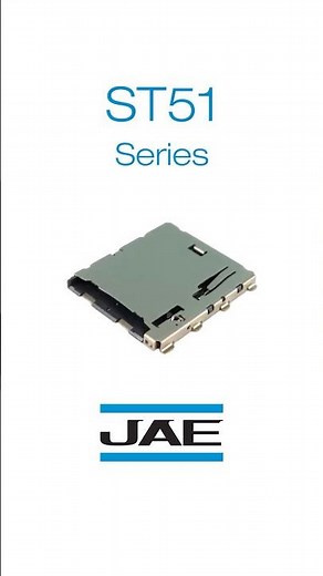 JAE’s ST51 Series | microSD Express Card Connector