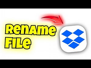 how to rename a file in dropbox
