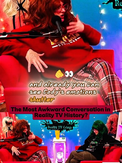 The Most Awkward Conversation in Reality TV History #podacst #podcastshow #podcastsoftiktok