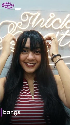 Premium Clip-In Human Hair Bangs for Instant Fringe & Stylish Look