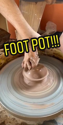 Ceramic Foot Pot Challenge with ClayByCole | Pottery Fun