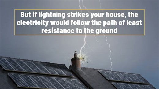 Why you shouldn't shower during a thunderstorm