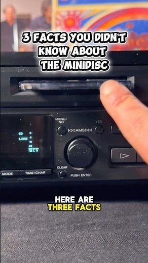 3 Facts About The Sony MiniDisc | MiniDisc or CD? Vote in the comments #1990s #hifi #minidisc #sony