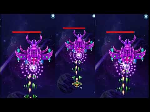 Galaxy Attack - Alien Shooter Game Level Up ASMR GAMEPLAY