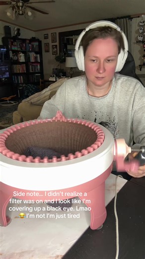 Here is me making one of the hat hats for my husband. I absolutely love this thing. It’s so easy to use! This knitting machine has been an absolute blast so if you’re looking to get one, I definitely recommend! #knittingmachine #knittingtutorial #knittok #StayAtHomeMom #knittingtiktok