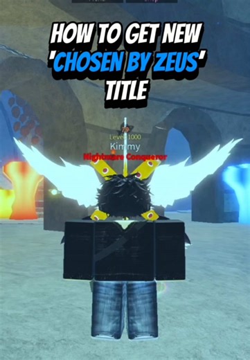 Cara Mendapatkan Dan Menggunakan Tajuk Chosen By Zeus