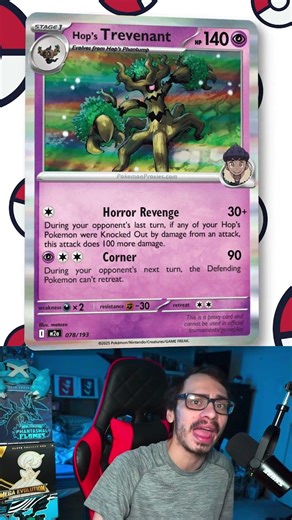 Hop's Trevenant Is A Strong 1 Prize Attacker!#pokemon#pokemontcg#ascendedheros