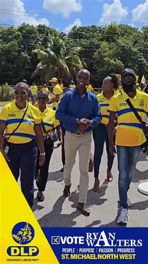 Senator Ryan O. Walters on Instagram: "It’s official! Nomination Day Completed. I am your Democratic Labour Party Candidate for the constituency of St. Michael North West - Senator Ryan Walters. #smnw #teamdlp #dlpbarbados #bimfirst #voteryanwalters"