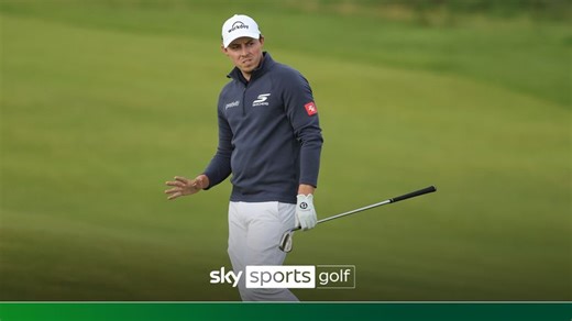 The Open: Matt Fitzpatrick holes-out for eagle to tie the lead at Royal Portrush!
