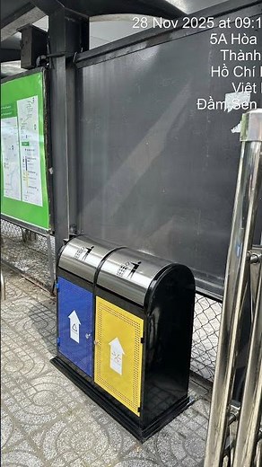 Bán thùng rác 2 ngăn phân loại rác thải