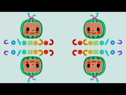 Cocomelon Outro intro effects inverted logo reversed sponsored by klasky csupo