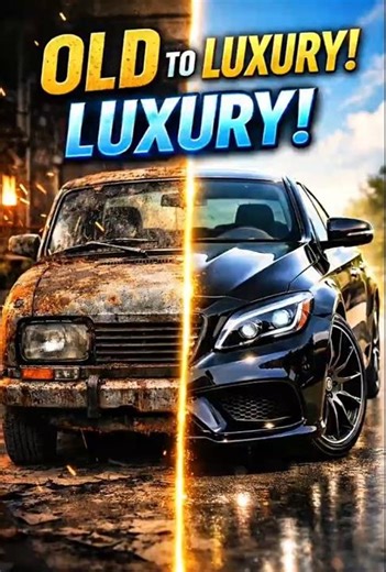 Old Car to Luxury Supercar Transformation! 😱