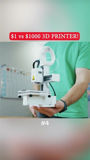 Comparing $1 and $1000 3D Printers: A Detailed Look