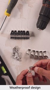 12 Pack Vinyl Siding Clip Hooks for All-New Outdoor Camera, No-Hole Needed Outdoor Siding Hanger Mounting for Home Security Camera, Vinyl Siding Mount (Set of 12)