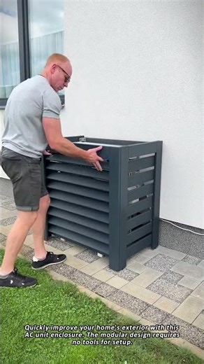 A Clever Way to Hide Your Outdoor AC Unit