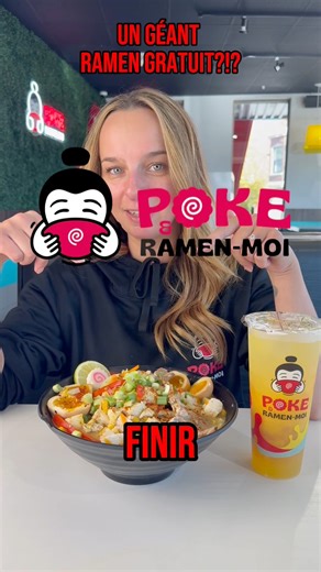 Tag ton ami qui est capable de le manger! #ramen #challenge #bouffe #megaramen | Joliette - Poke et Ramen-moi
