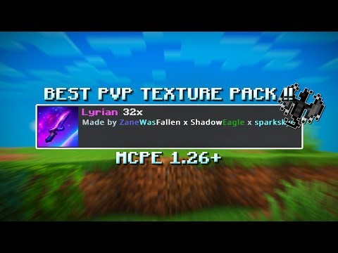 Best MCPE PvP Texture Pack (1.26+) 🔥