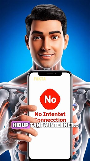 3 HARI TANPA INTERNET… INI YANG TERJADI PADA OTAKMU‼️#shorts #faktaunik #youtubeshorts #viral