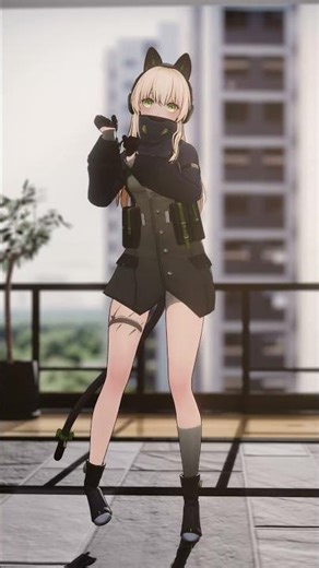 Girls' Frontline 2：Exilium｜Nya!｜Harpsy #Harpsy #TMP #GF2 #Exilium #SHORTS