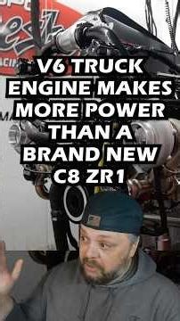 Apparently, GM's Base Model Truck V6 Can Make More Power Than A Corvette ZR1