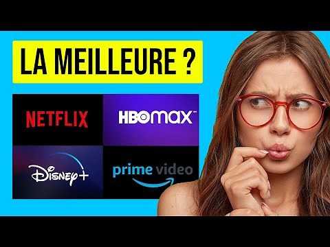 Netflix, Prime vidéo, Disney plus, HBO Max : Quelle est la meilleure plateforme de streaming ?