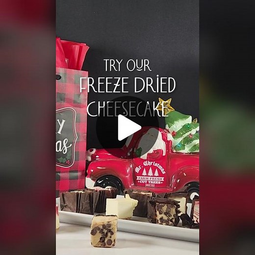 Have your tried our freeze dried cheesecake?